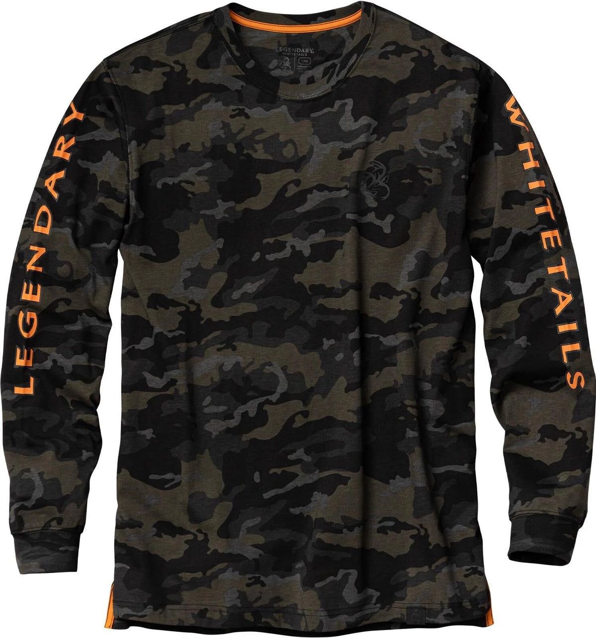 Legendary Whitetails Playera de Manga Larga para Hombre - Nocturnal Camo - M