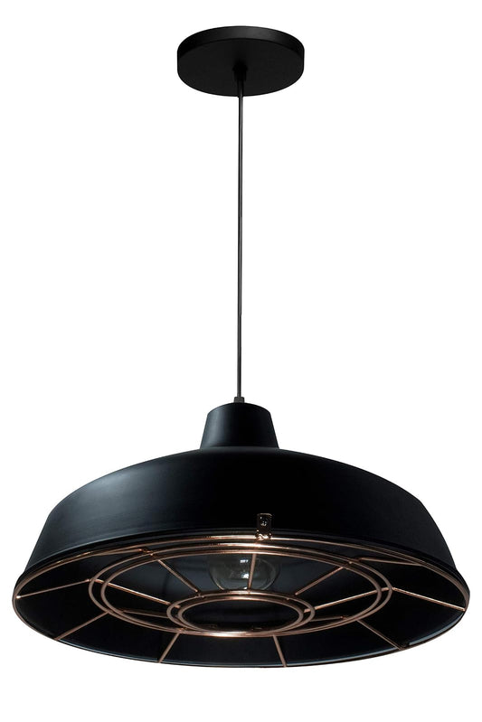 MAXXI MX-CL8034/CB MX-CL8034/CB, Negro-Cobre, Ø39xH13cm, pack of/paquete de 13