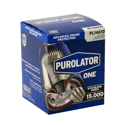 Purolator PurolatorONE Filtro de Aceite PL14610, Azul para Honda CR-V, Accord y Civic