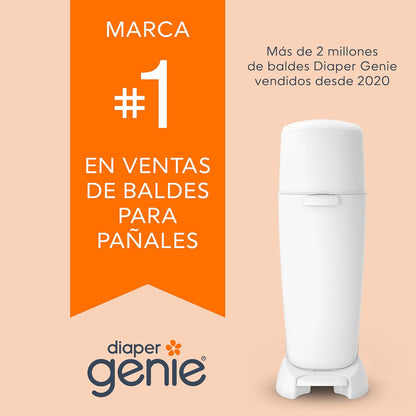 Filtros de Carbón Diaper Genie| Paquete de 4 | Compatible con los botes Diaper Genie Complete y Platinum