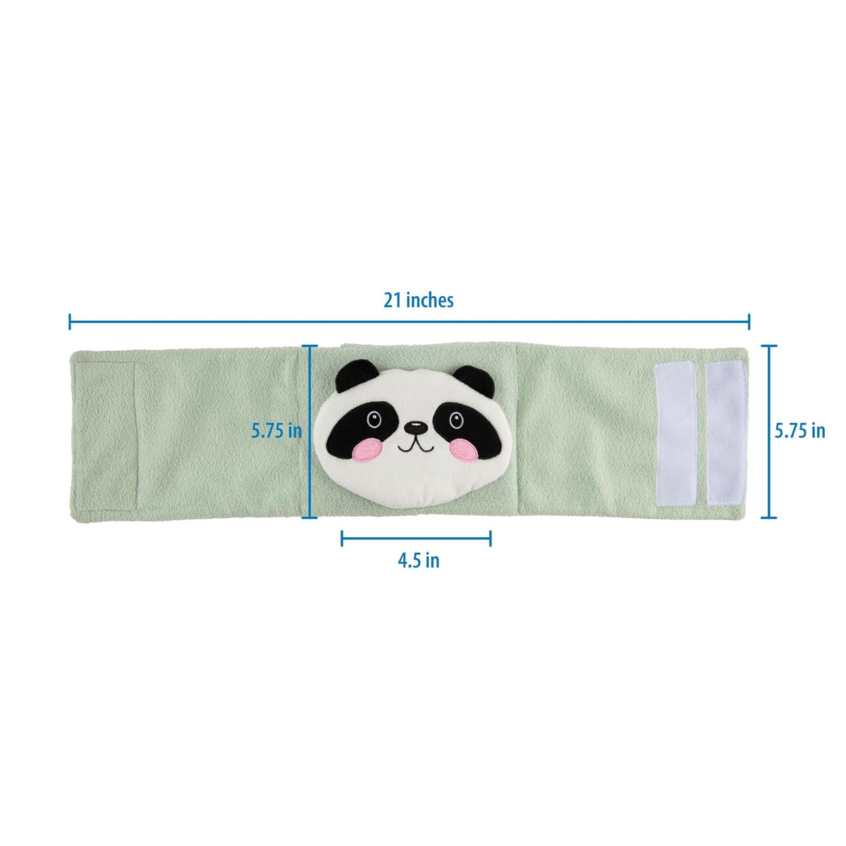 Dr. Brown's Cinturón para alivio de cólicos, envoltura de vientre calentada, cinturón para bebé para alivio de gas, alivio natural para malestar estomacal en bebés y niños pequeños, erizo