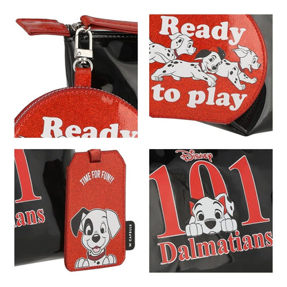 W Capsule Disney Dálmatas ACJUDASCW Negro Estuche multifuncional para Mujer