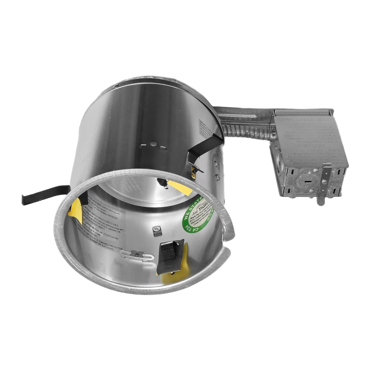 NICOR Lighting 6-Inch IC Rated Line-Voltage Airtight Remodel Housing (17003AR)