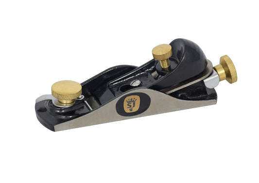 Spear & Jackson CBP95 - Plano de bloque de carpintero de 9 1/2 pulgadas, gris, blanco, negro