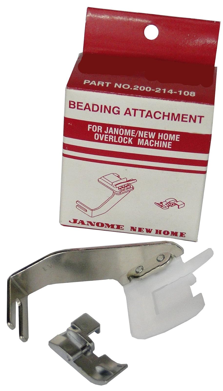 Janome ADPERLOVER Aditamento para Perlas para Over 204D, 134D, 7034D, 9102D