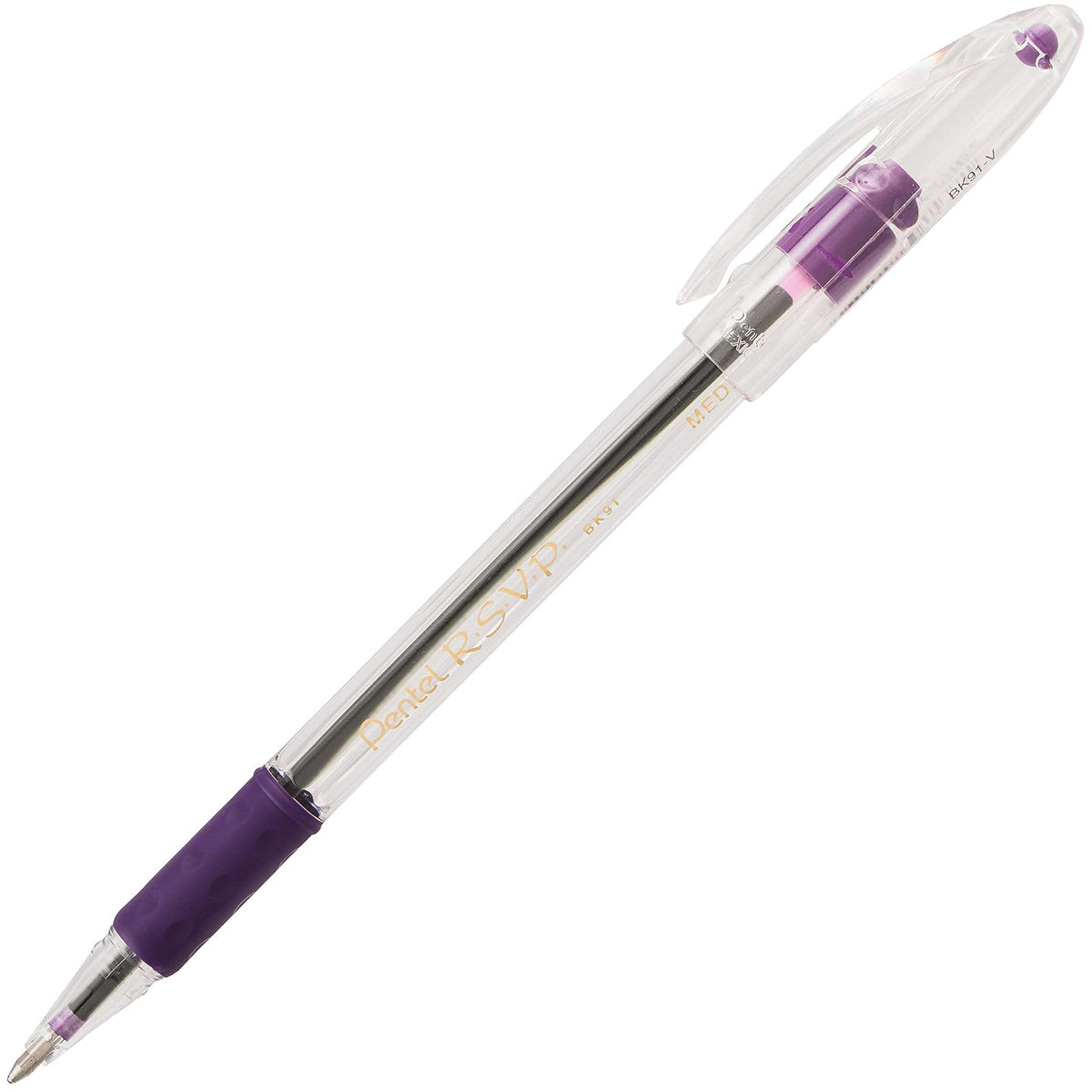 Pentel bolígrafo R.S.V.P., medio punto, varios colores de tinta