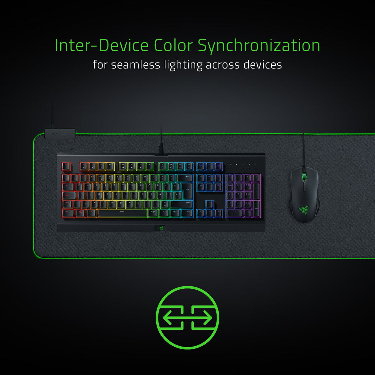 Razer Goliathus Chroma Mousepad Gaming con Iluminacion Chroma RGB - Alfombrilla para Mouse