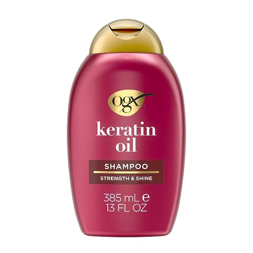 OGX, Shampoo Anti Quiebre de Aceite de Keratina, 385 ml