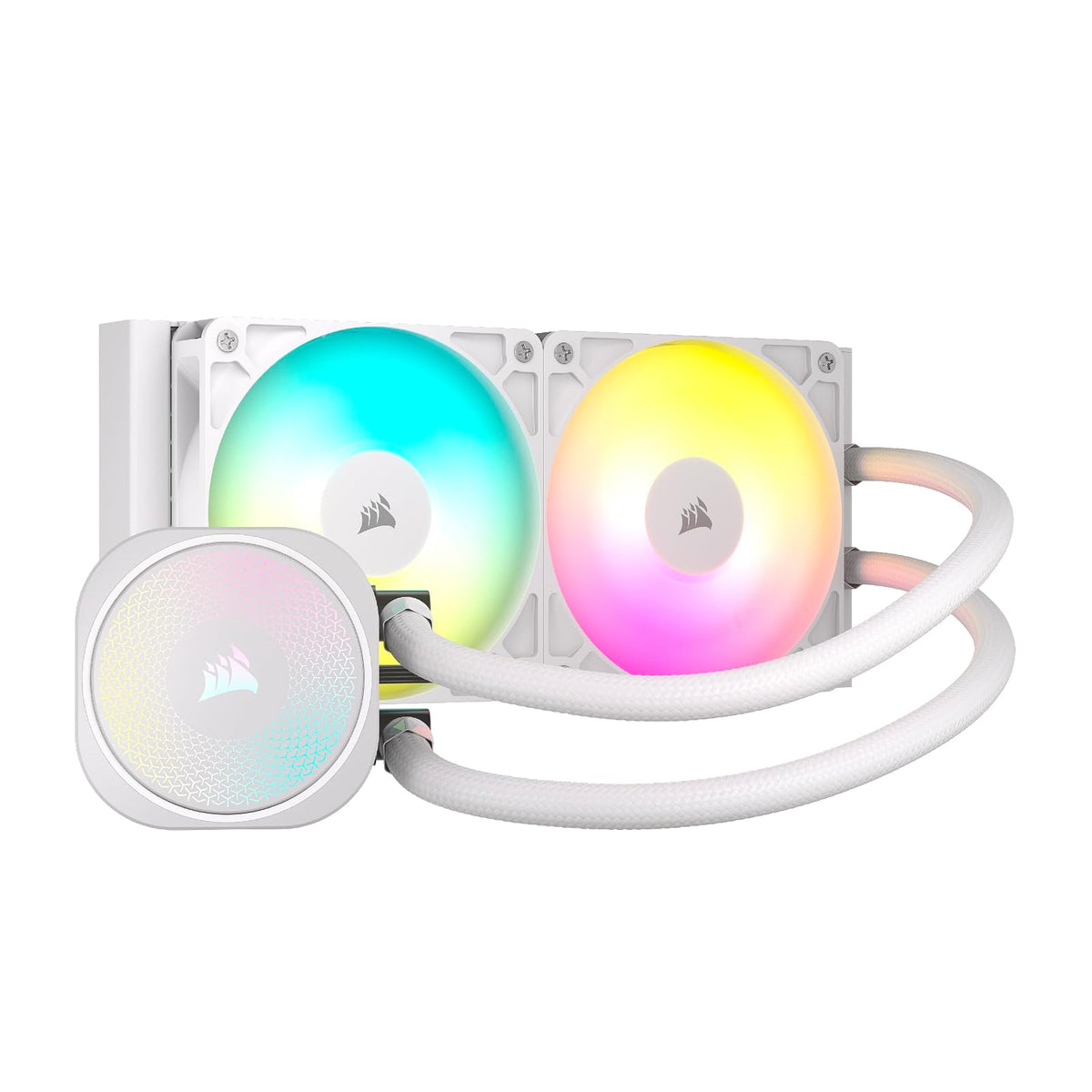 Corsair Nautilus RS ARGB Refrigeración Líquida para CPU - ARGB - 240mm - Argb blanco