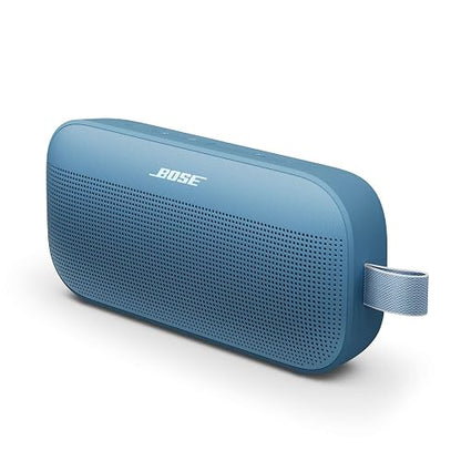 Bose Altavoz Bluetooth portátil SoundLink Flex (2.ª Gen.) Altavoz para Exteriores portátil con Sonido de Alta fidelidad, hasta 12 Horas de duración de la batería, a Prueba de Agua y Polvo, Color Azul