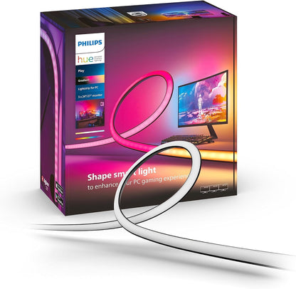 Philips Hue Gradient PC strip 3x 24 27 inch NAM