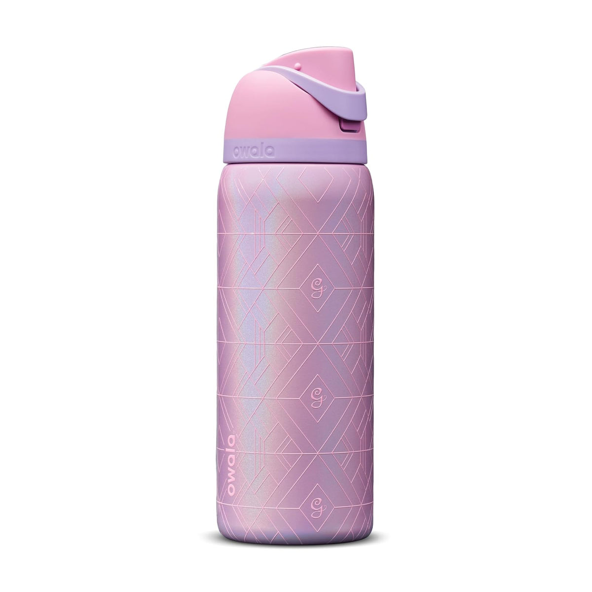 Owala FreeSip botella de agua de acero inoxidable - Glinda (rosa) - Wicked