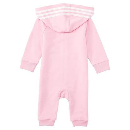 Adidas Mono de Manga Larga con Capucha para bebés y niñas Monos para Unisex bebé