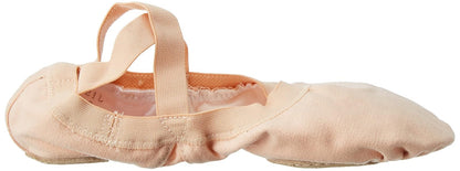 Bloch Dance Pro Zapatillas de ballet de tela, suela elÁstica dividida, para mujer, Rosado, 6.5 D US