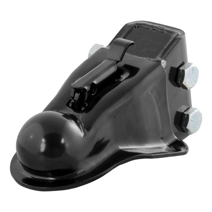 CURT 25330 Acoplador de remolque ajustable de montaje en canal, bola de enganche de 2-5/16 pulgadas, 14 libras