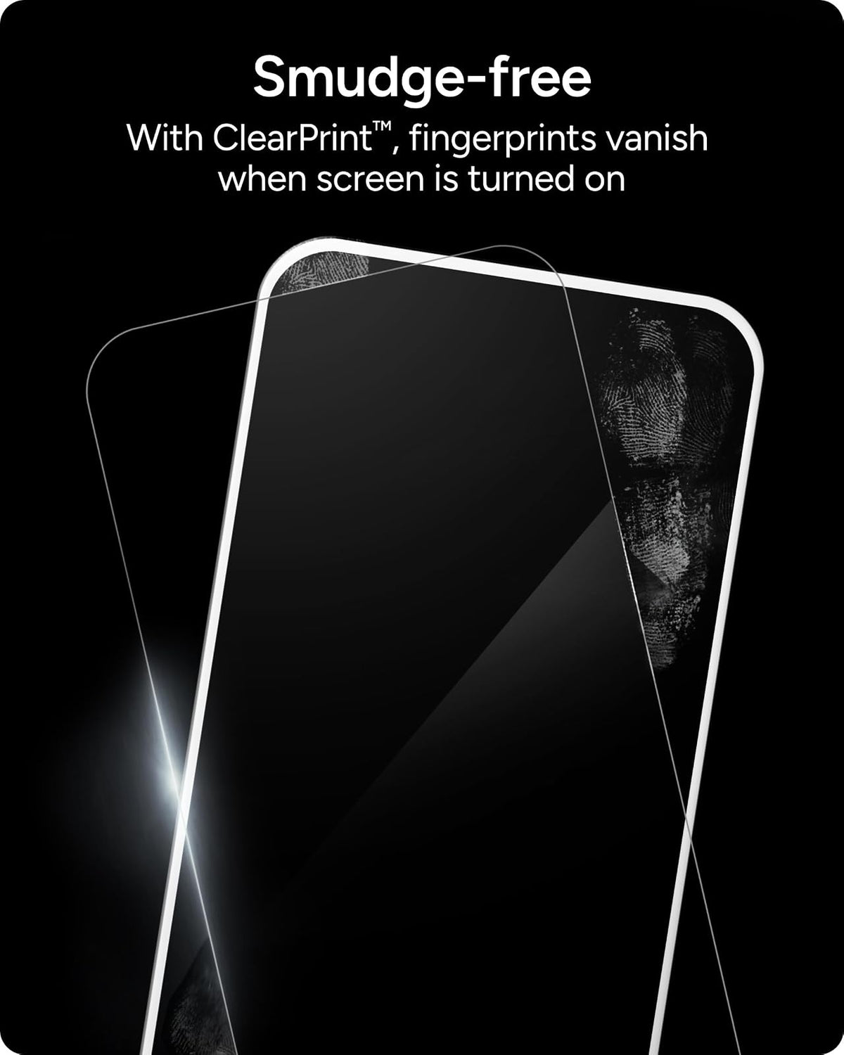 ZAGG Glass Elite - Protector de visualización de privacidad para iPhone 16 Pro, filtro de privacidad de 2 vías, vidrio templado ultrarresistente, 5 veces más fuerte, sin manchas, fácil instalación