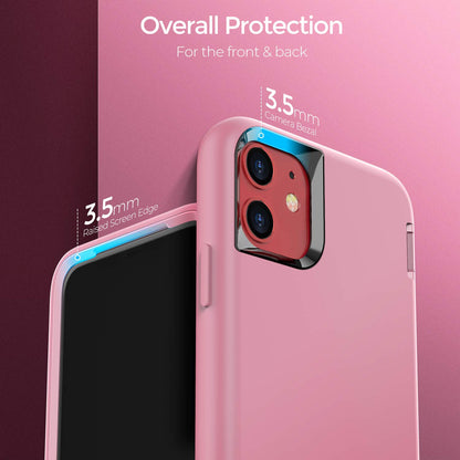 ORIbox - Carcasa de Silicona para iPhone 11, a Prueba de Golpes, Acabado Suave al Tacto