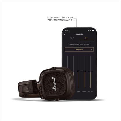 Marshall Major V Audífonos Inalámbricos Bluetooth - Café