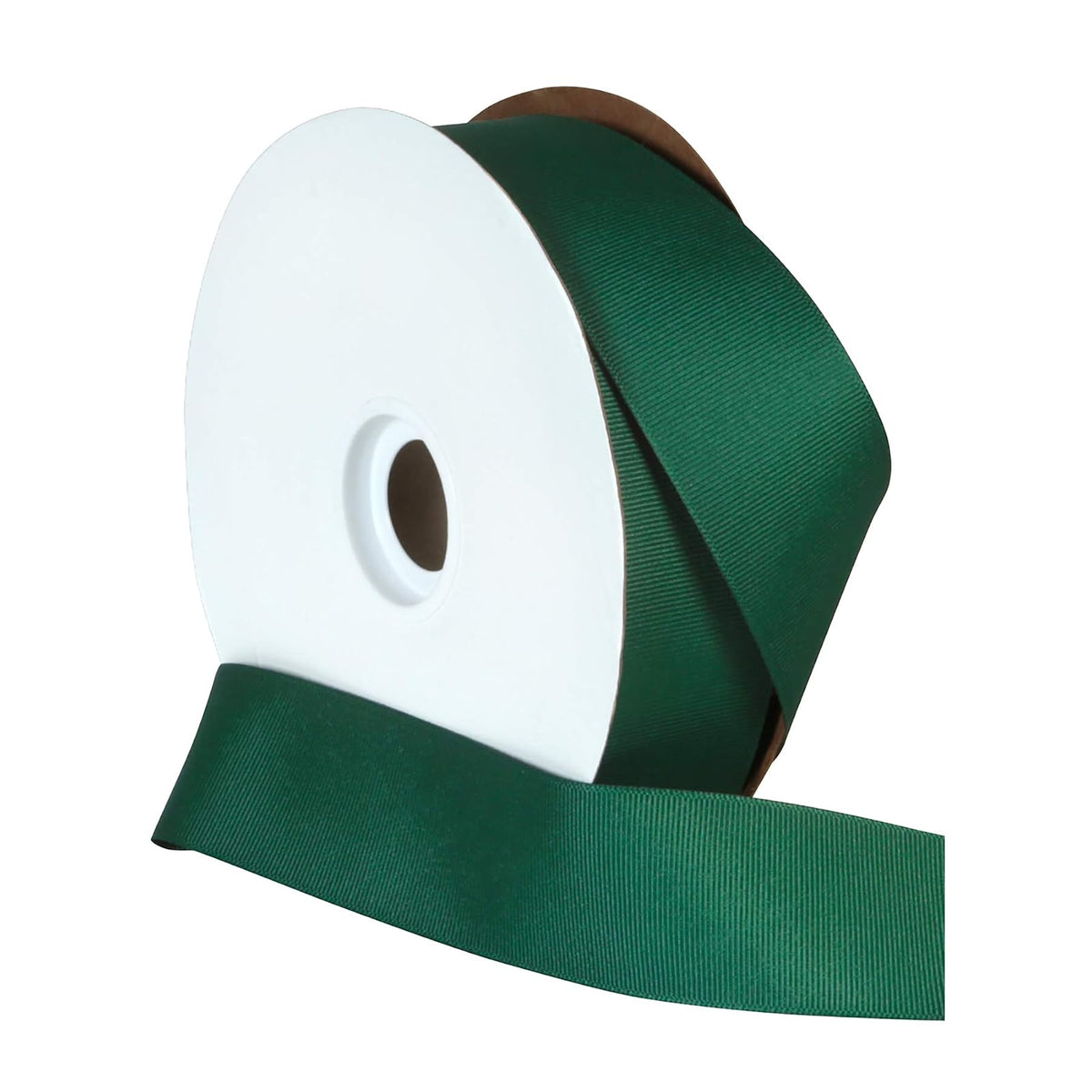 Offray Cinta de grogrén para manualidades, 1-1/2 pulgadas de ancho por carrete de 50 yardas, bosque