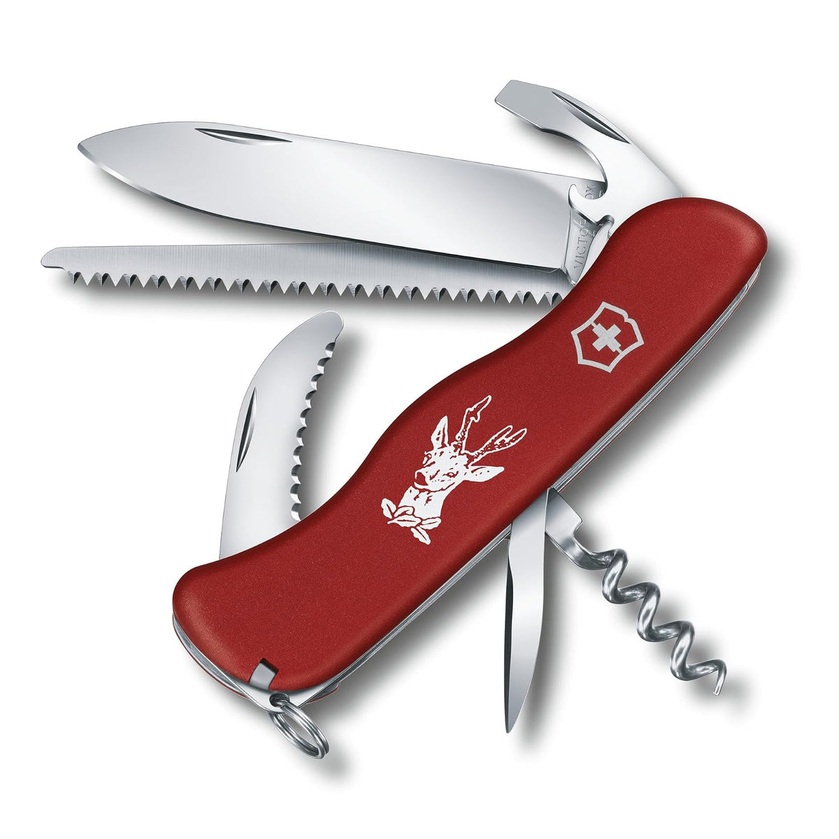 Victorinox Hunter, Color Rojo, 111 mm, 12 Usos