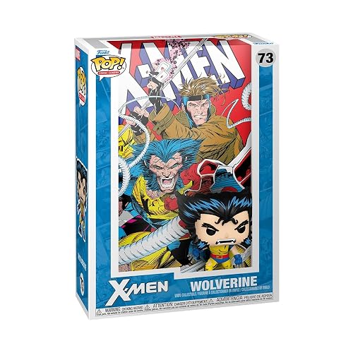Funko Pop! Comic Cover: Marvel X-Men 4 | Mercancía Oficial de Owned IP - Figura de Vinilo Coleccionable para Decoración - Regalo de Cumpleaños para Fans