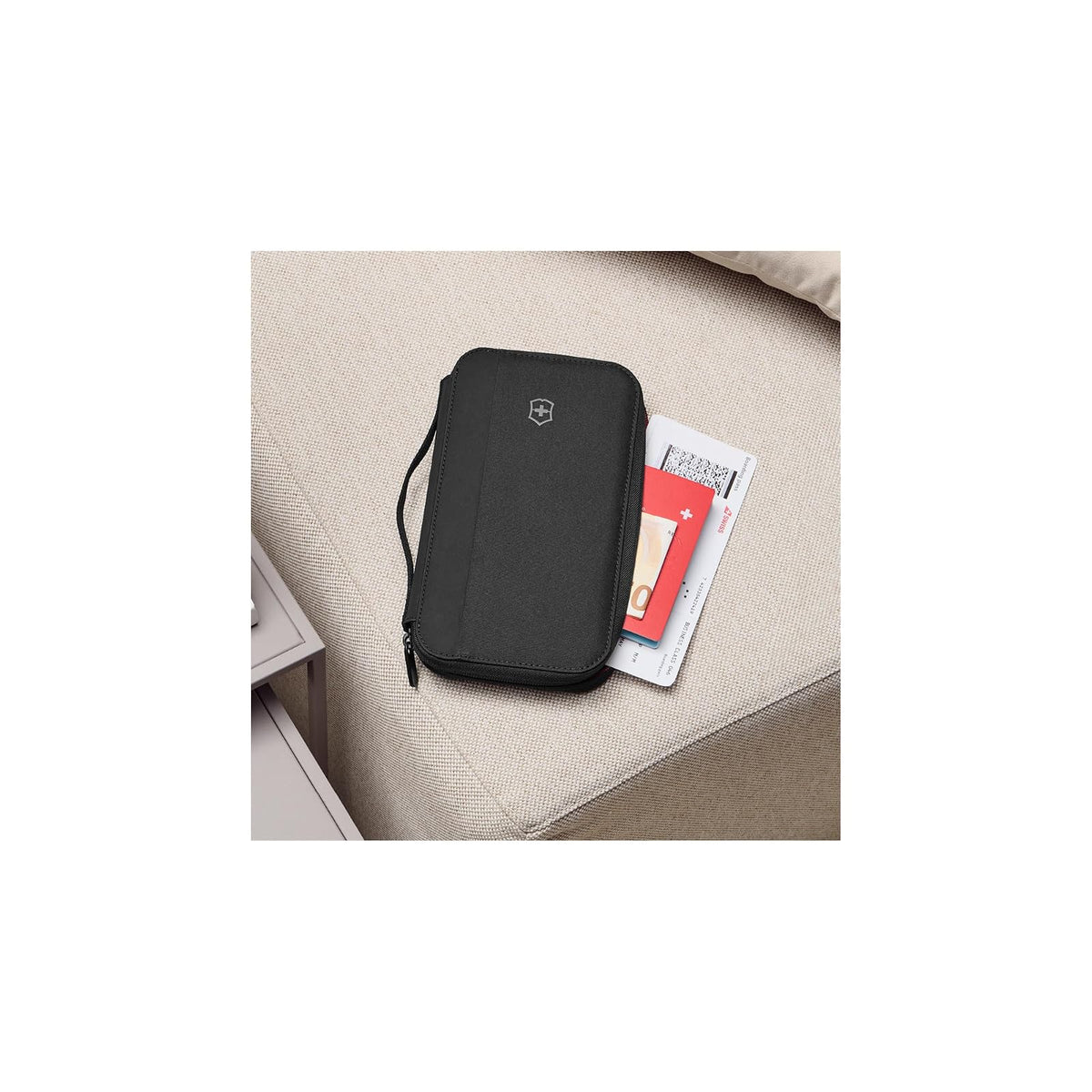 Victorinox Travel Essentials Travel Organizer,Organizador con proteccion RFID, Negro