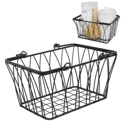 Spectrum Diversified Twist Storage Basket, Small, Black - Negro - CH