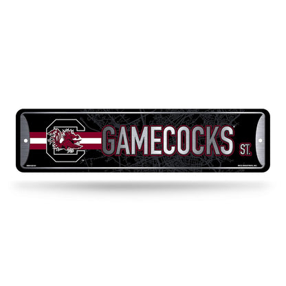 Rico Industries Letrero de Metal NCAA Notre Dame Fighting Irish - South Carolina Gamecocks