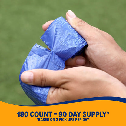 Petmate Arm & Hammer - Recambios Desechables para Bolsas de Basura de fácil rasgón, Varios Colores, Varios Paquetes Disponibles
