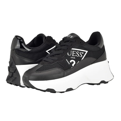 GUESS Calebb3 Zapatillas de Plataforma para Mujer - 22.5 cm - Negro -