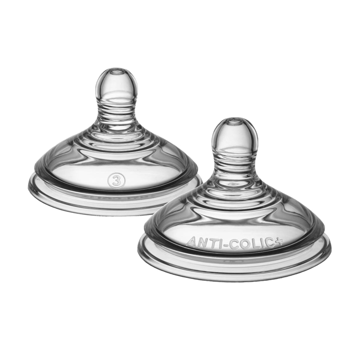 Tommee Tippee Tetinas Advanced Anticólicos, Paquete de 2 - Flujo rápido