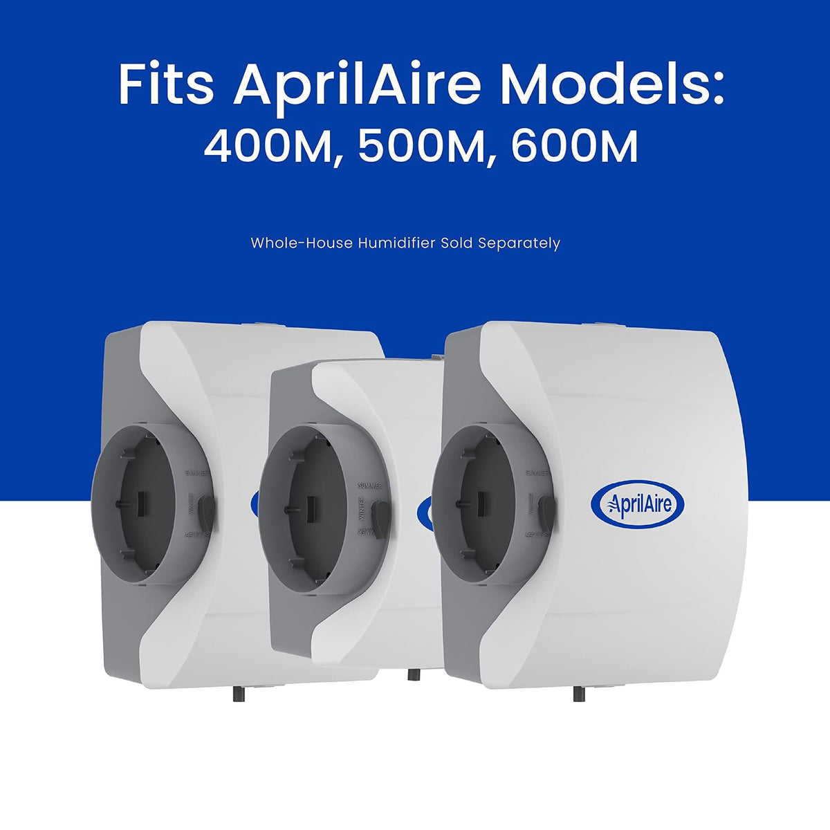 Aprilaire 5843 Kit de instalación de humidificador para humidificadores Aprilaire para todo el hogar con control manual, compatible con los modelos de humidificador Aprilaire: 400 m, 500 m, 600 m
