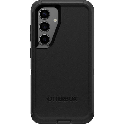 OtterBox - Funda para Samsung Galaxy S24 Defender Series, Color Negro, Resistente y Duradero, con protección de Puerto, Incluye Soporte de Clip