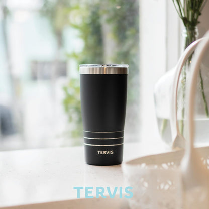 Tervis Traveler NFL San Francisco 49ers - MVP - Vaso de viaje con aislamiento de triple pared, mantiene las bebidas frías y calientes, 20 onzas, acero inoxidable