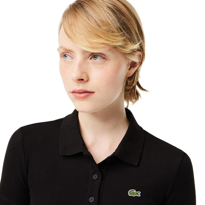 Lacoste Polo Acanalado para Mujer