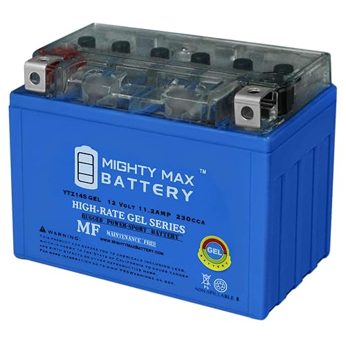 Mighty Max Battery YTZ14S Gel 12V 11.2Ah 230CCA SLA Power Sport Batería Producto Marca