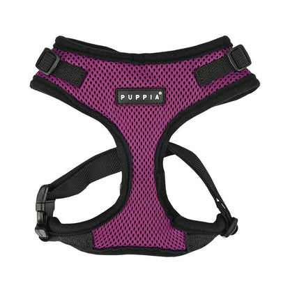 Puppia Arnés RiteFit para Perro con Cuello Ajustable - Mediano - Morado