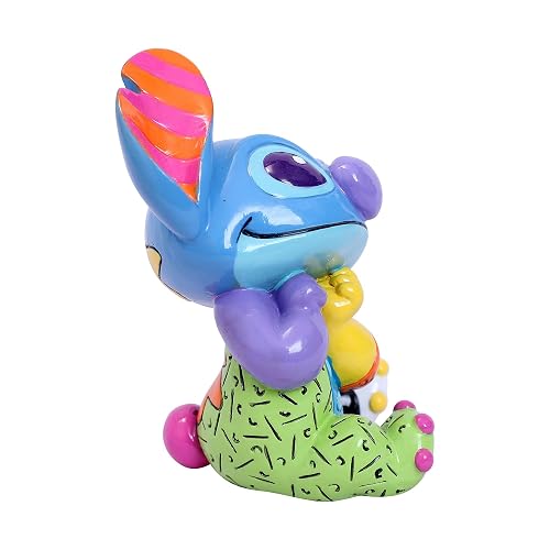 Enesco Disney by Britto Lilo and Stitch Figura en Miniatura, 9 cm, Multicolor