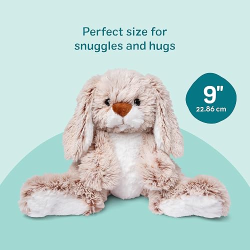 Melissa & Doug Peluche de Conejito, Burrow Bunny (22.86 cm x 25.4 cm x 15.24 cm)