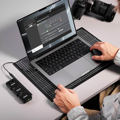 RØDE Wireless GO Gen 3 Sistema de Micrófono (Negro) | Inalámbrico, Para Cámaras, Teléfonos y Computadoras, 32 Bit Float, GainAssist