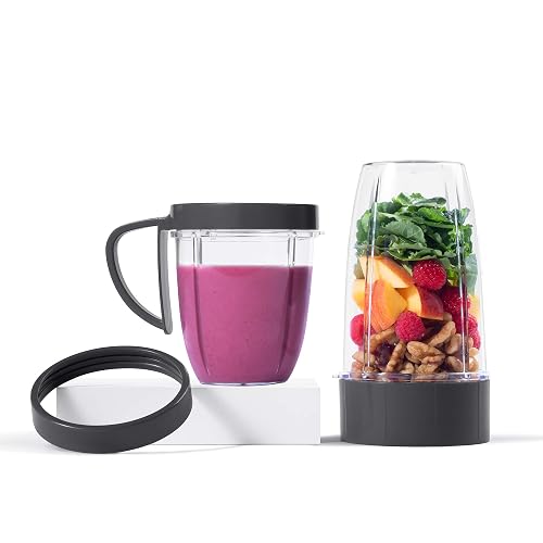 NutriBullet Deluxe Upgrade Kit - Taza y Juego de Repuesto de la Cuchilla