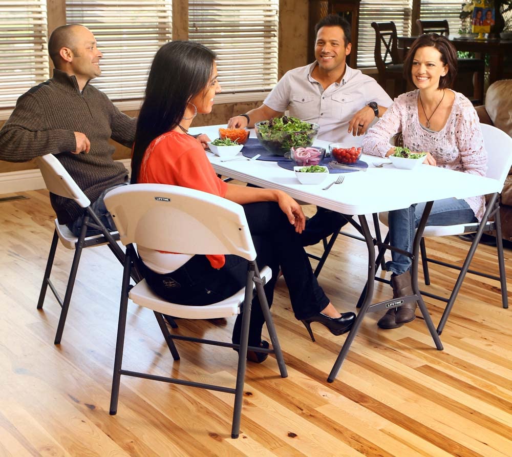 LIFETIME 25011 Mesa Plegable, 6 Pies