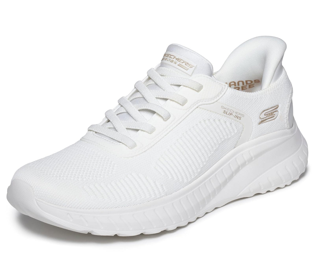 Skechers BOBS Squad Chaos Current Muse Tenis para Mujer - 30.0 cm - Blanco sucio