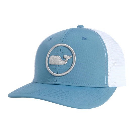Vineyard Vines Whale Dot Performance Trucker Hat Gorra de béisbol Hombre
