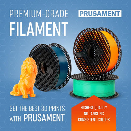 Prusament PLA Jet Black 1 kg 1.75 mm 1 kg 1E+3 gramo