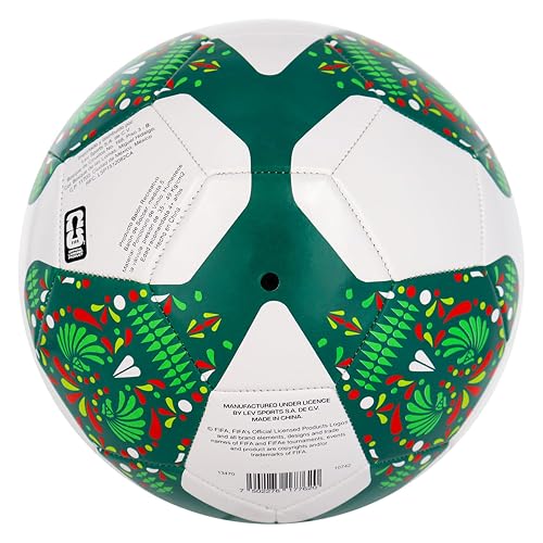 FIFA 26 Balón para Fútbol No. 5, Unisex, México, Uso recreativo, Cosido a máquina.