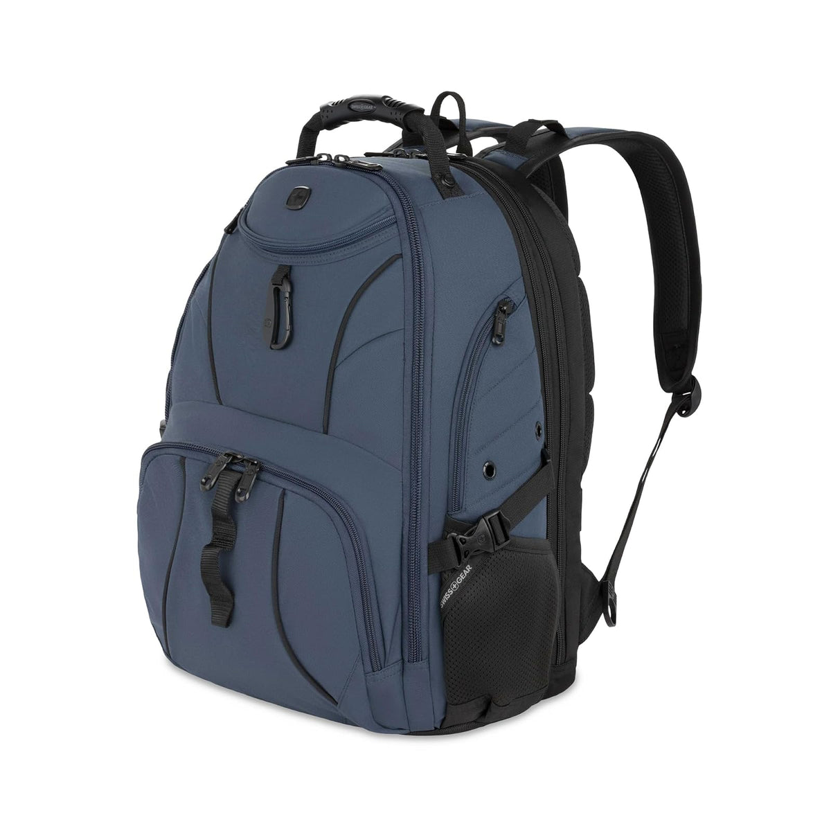 SwissGear 1900 ScanSmart Mochila para Laptop 17" con Compartimento TSA - 48.26cm - Azul (Arándano)