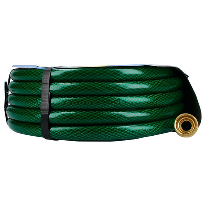 Surtek M12T10 Manguera para jardín tramada con conector metálico 1/2", 10 m