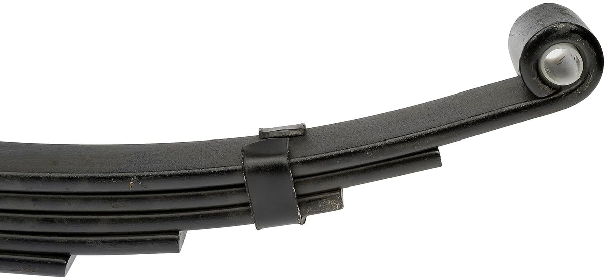 Dorman 929-1052 - Resorte de hoja de remolque, ojo/ojo, 1 3/4 pulgadas de ancho, 30 pulgadas de largo, arco de 4 5/8 pulgadas, 6 hojas, capacidad de 2500 libras
