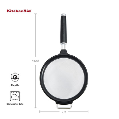 KitchenAid KE161OHOBA - Colador clásico, 7 pulgadas